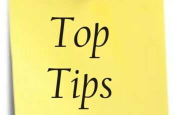 paper saying top tips