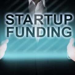 sign that says startup funding
