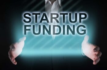 sign that says startup funding