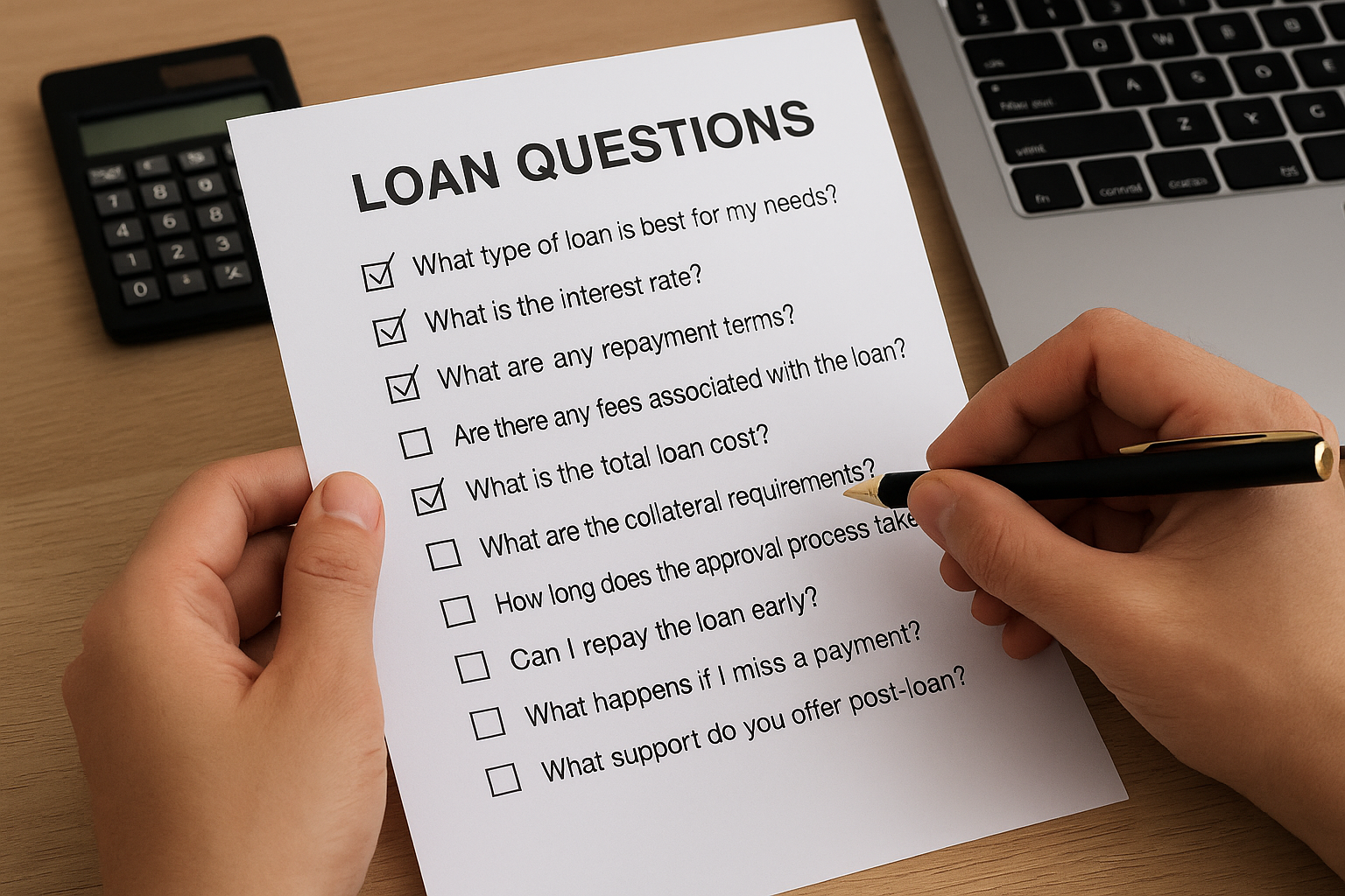 top 10 questions to ask your lender