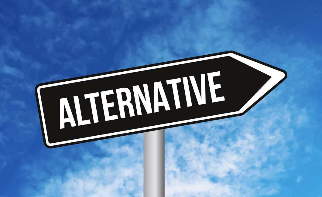 alternative sign post indicating choices altered by the President's Policies