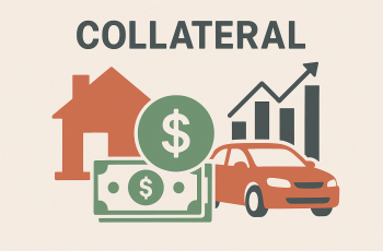 cartoon showing things used for collateral