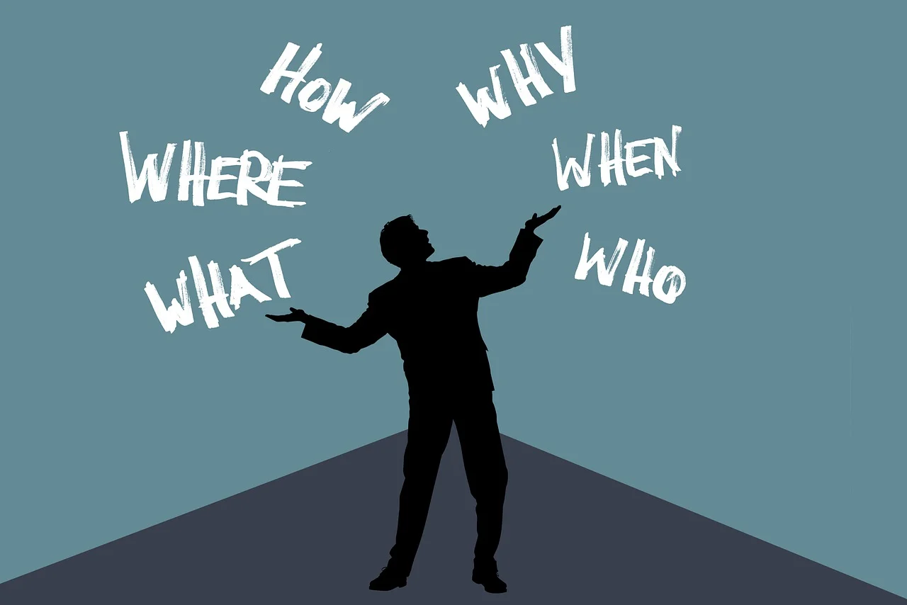 cartoon of man asking who what where and wehn to use working capital