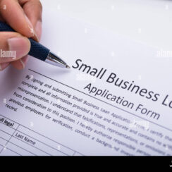 thanks to ar.inspiredpencil.com for photo of a hand filling out a Amall Business Loan application