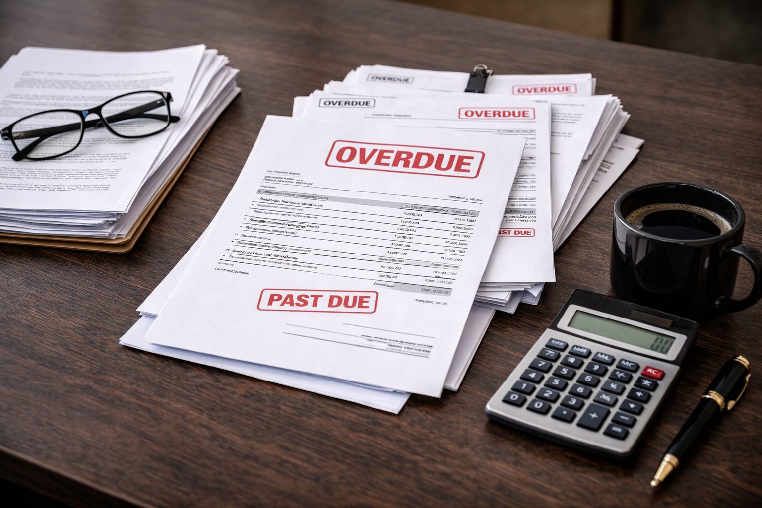 cash flow problems fast financing pressure caused by overdue invoices and delayed customer payments