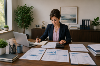 Loan repayment and cash flow review for small business financing